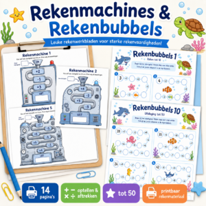Rekenbubbels voor jonge sterke rekenaars (kleuter-L1)