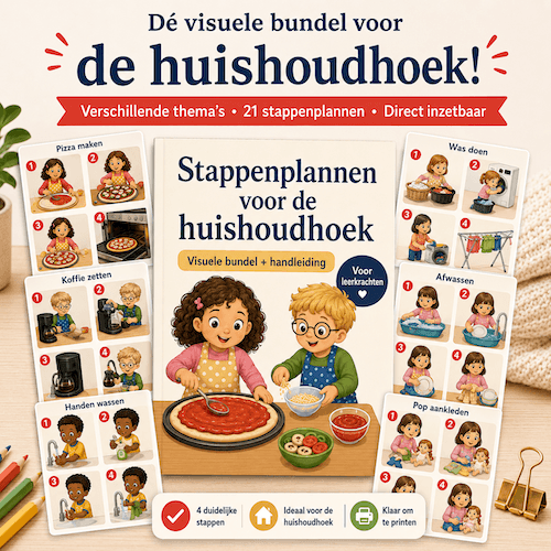 stappenplannen huishoudhoek - unicorns & fairytales