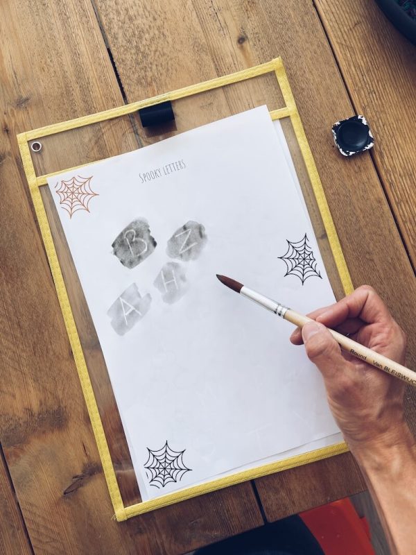 Halloween hoekenwerk / educatieve printables - Afbeelding 14